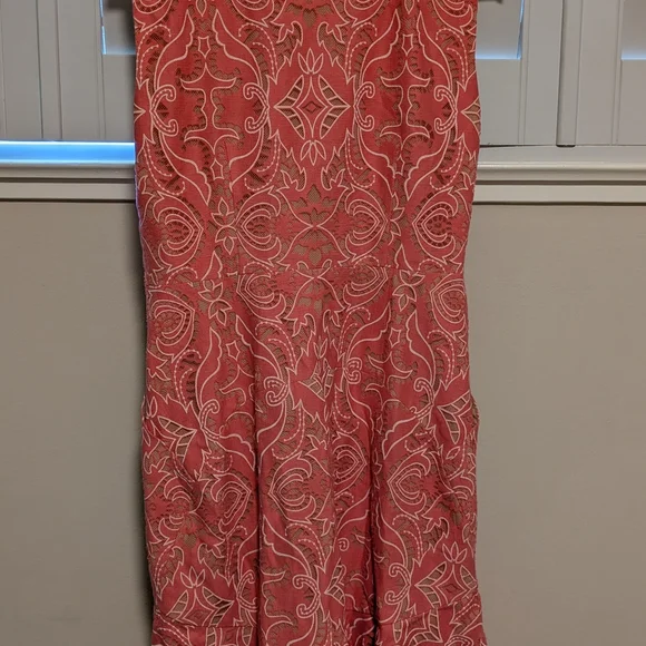 BCBGMaxAzria Pink High Low A-Line Dress - Picture 3 of 4